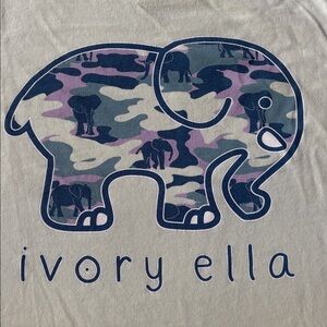 Ivory Ella Light Teal Organic Cotton Tee